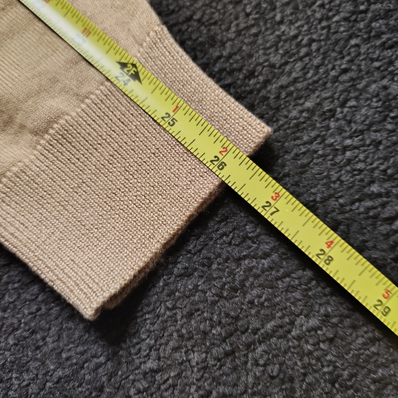 Banana Republic Sweater Womens Brown Extra Fine Italian Merino Wool Size Medium - Picture 7 of 7